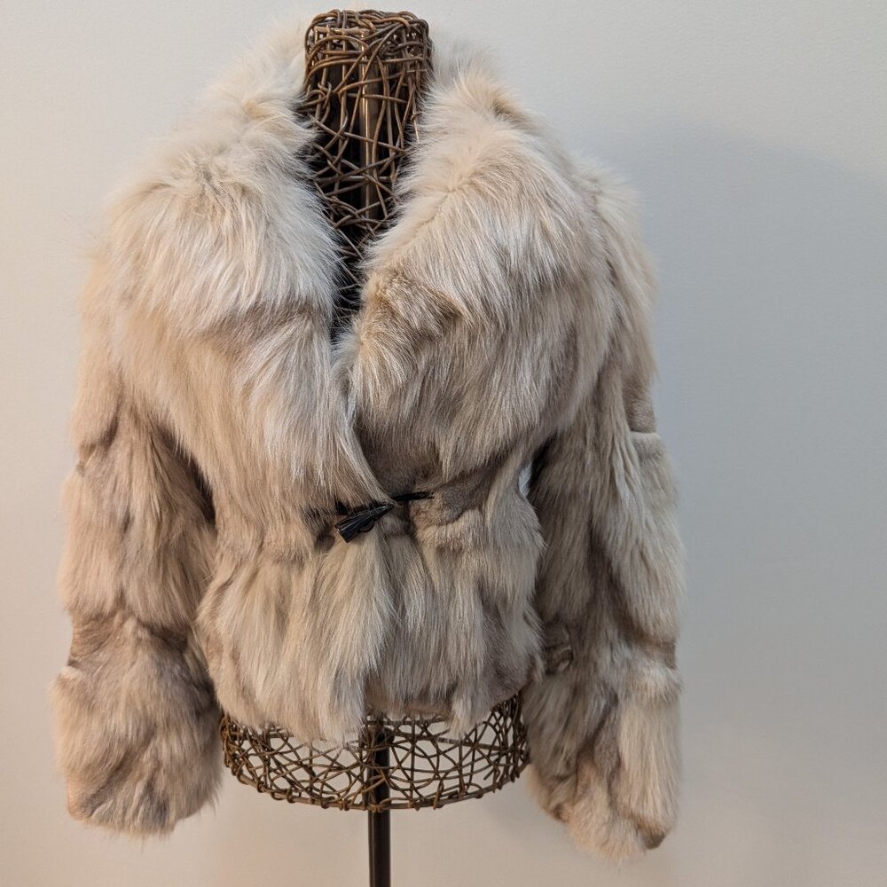 BCBG Max Azria Fox fur coat